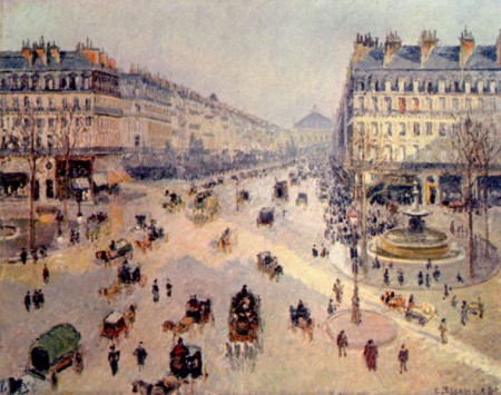 Avenue de l'Opera, Paris, Camille Pissarro 1898